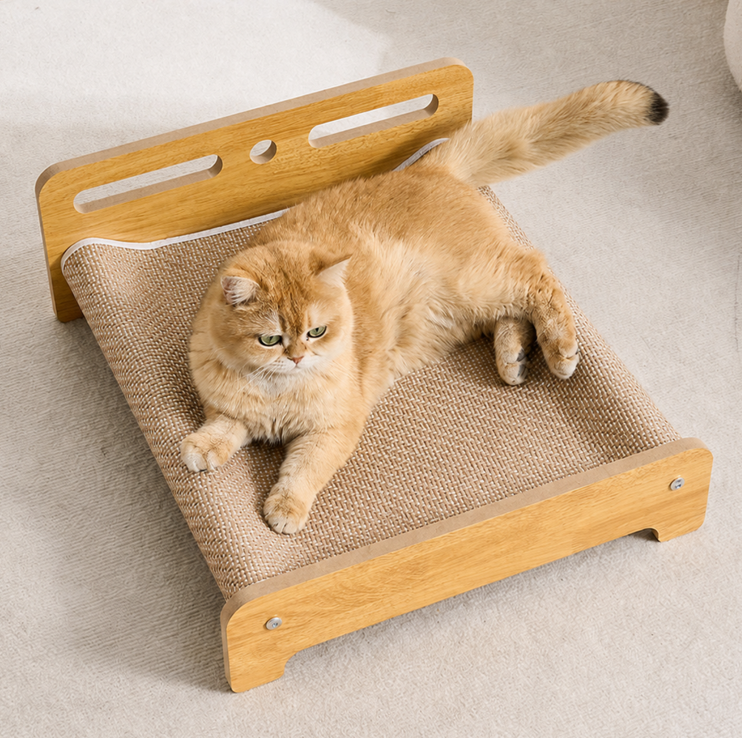 Multifunctional Sisal Cat Bed and Scratcher