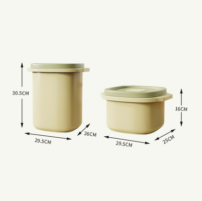 One-Touch Airtight Pet Food Storage Container