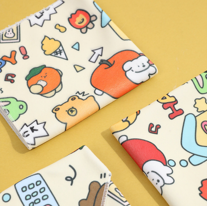 Cartoon Self-Adhering Cat Grooming Wrap