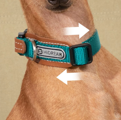 Hidream Adjustable Nylon Dog Collar with Quick-Release Buckle