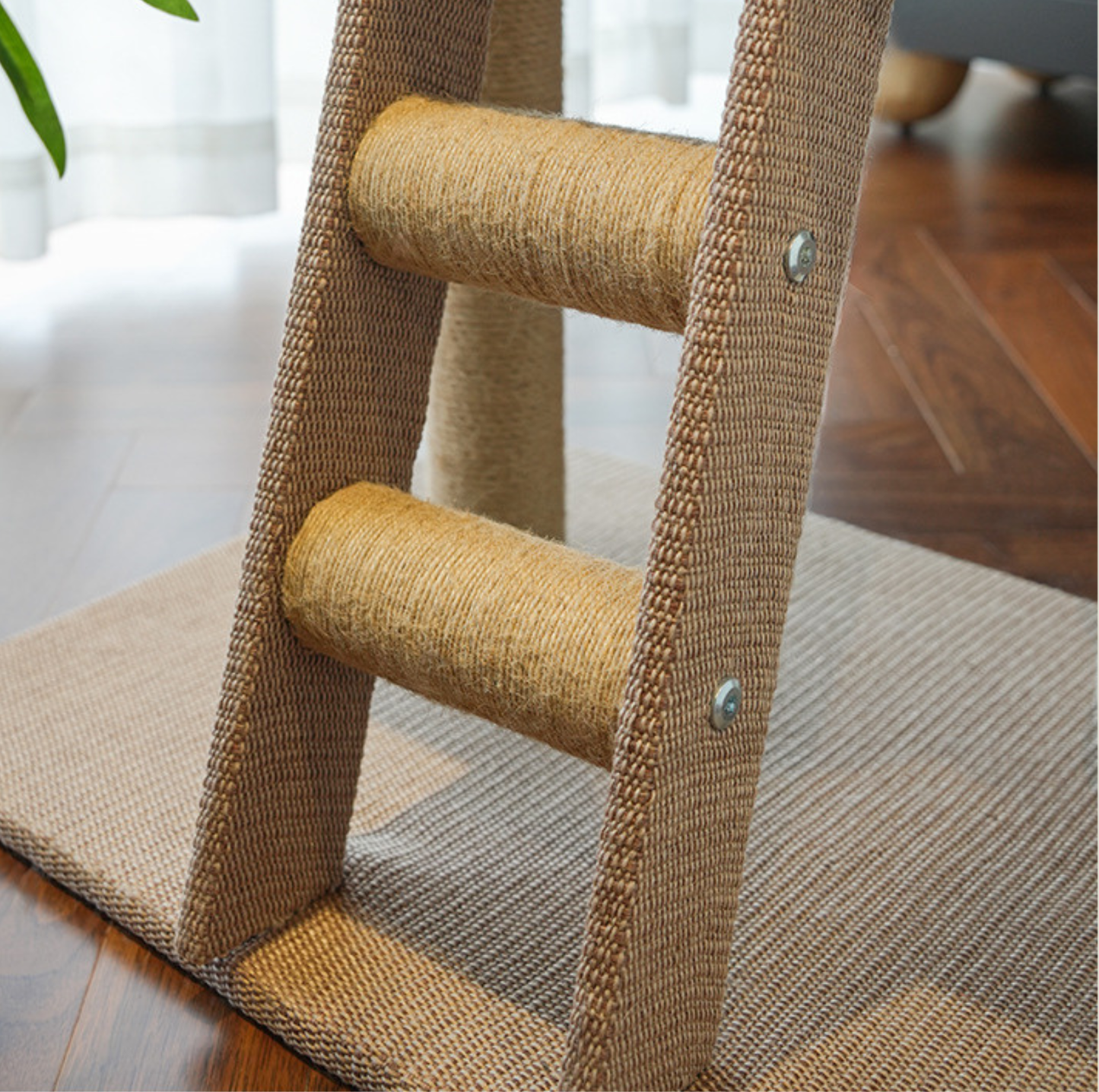 Small Ladder Cat Climber with Oval Resting Nest