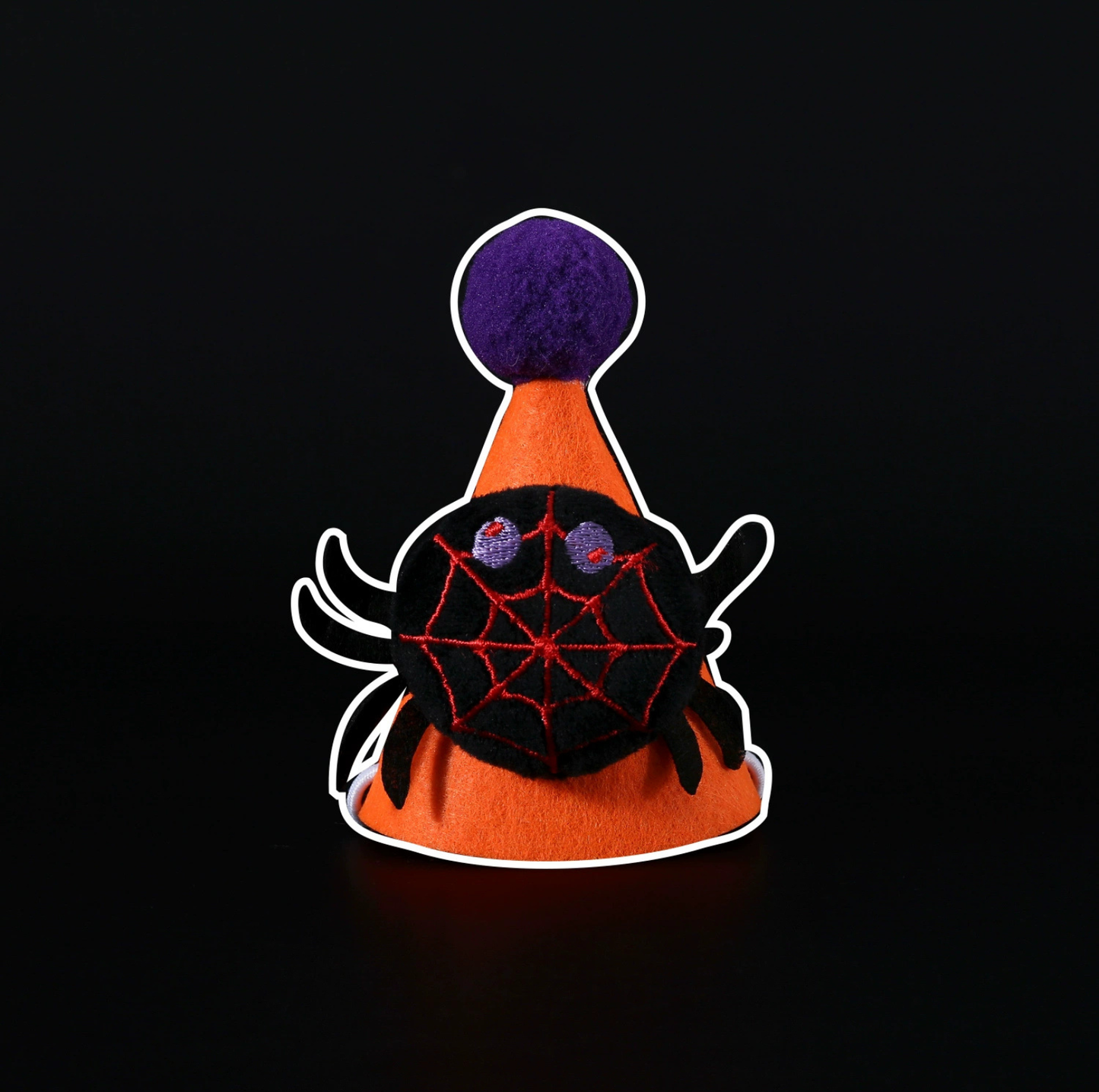Halloween Pumpkin & Spider Hat for Cats and Dogs