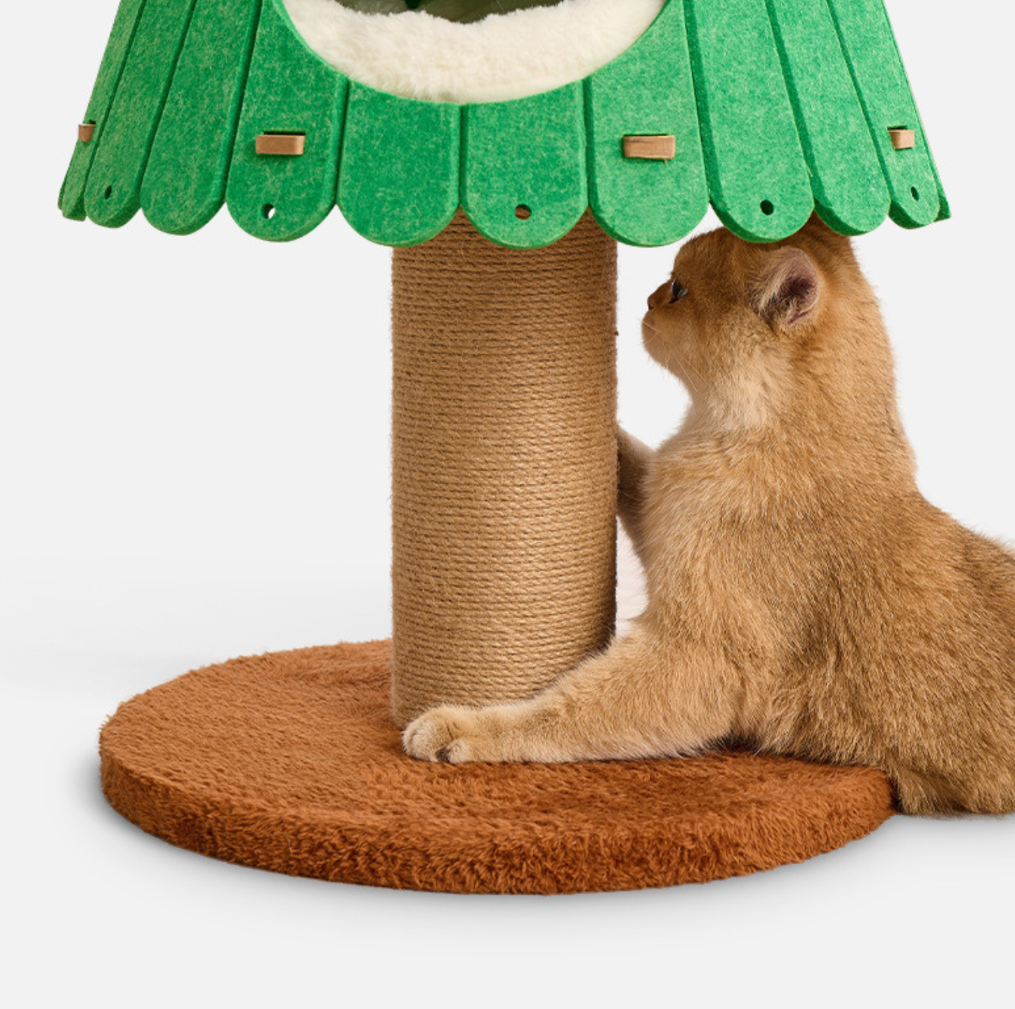 Felt Fabric Christmas Tree Cat Climbing Tower