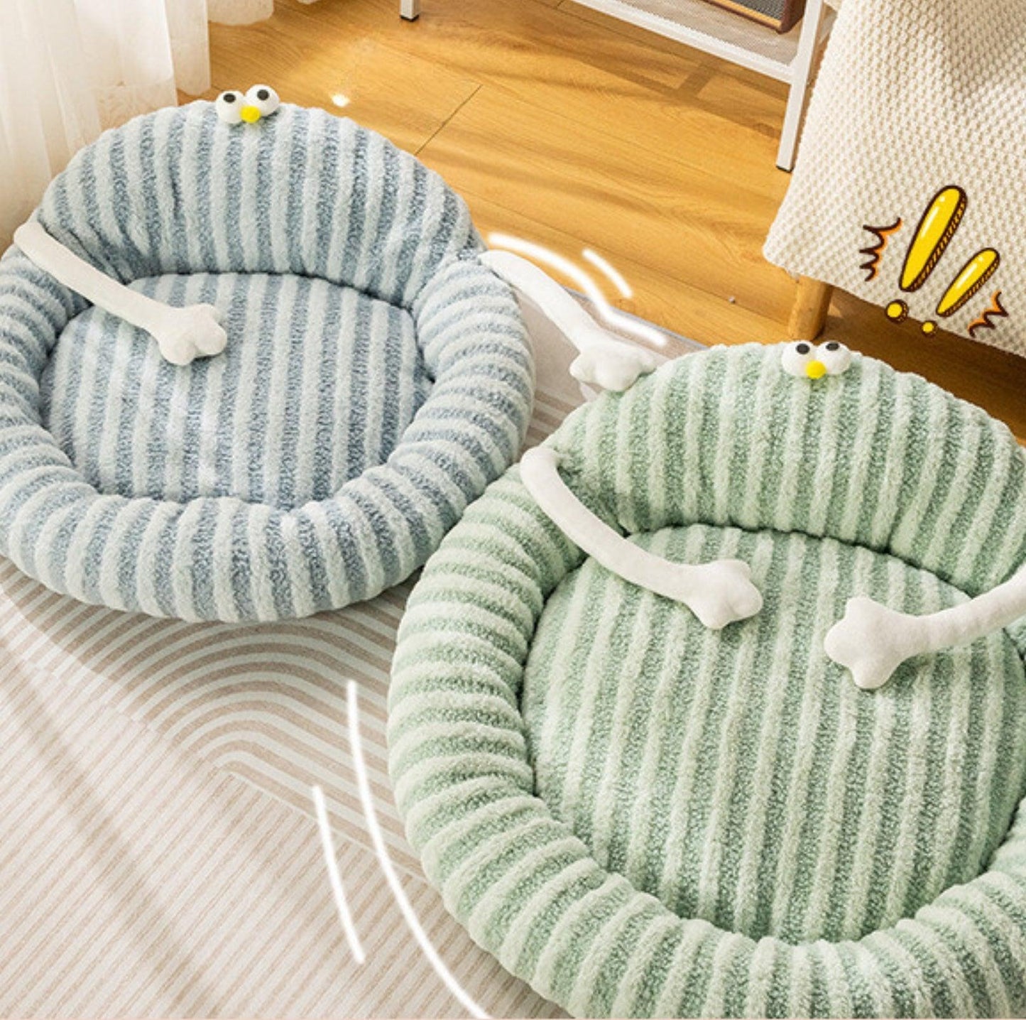 Winter Deep Sleep Pet Snuggle Bed