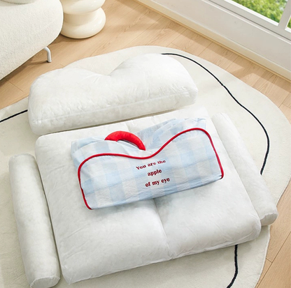 Summer Pet Sofa Bed - You Are the Apple of My Eye (Breathable Cooling Fabric)