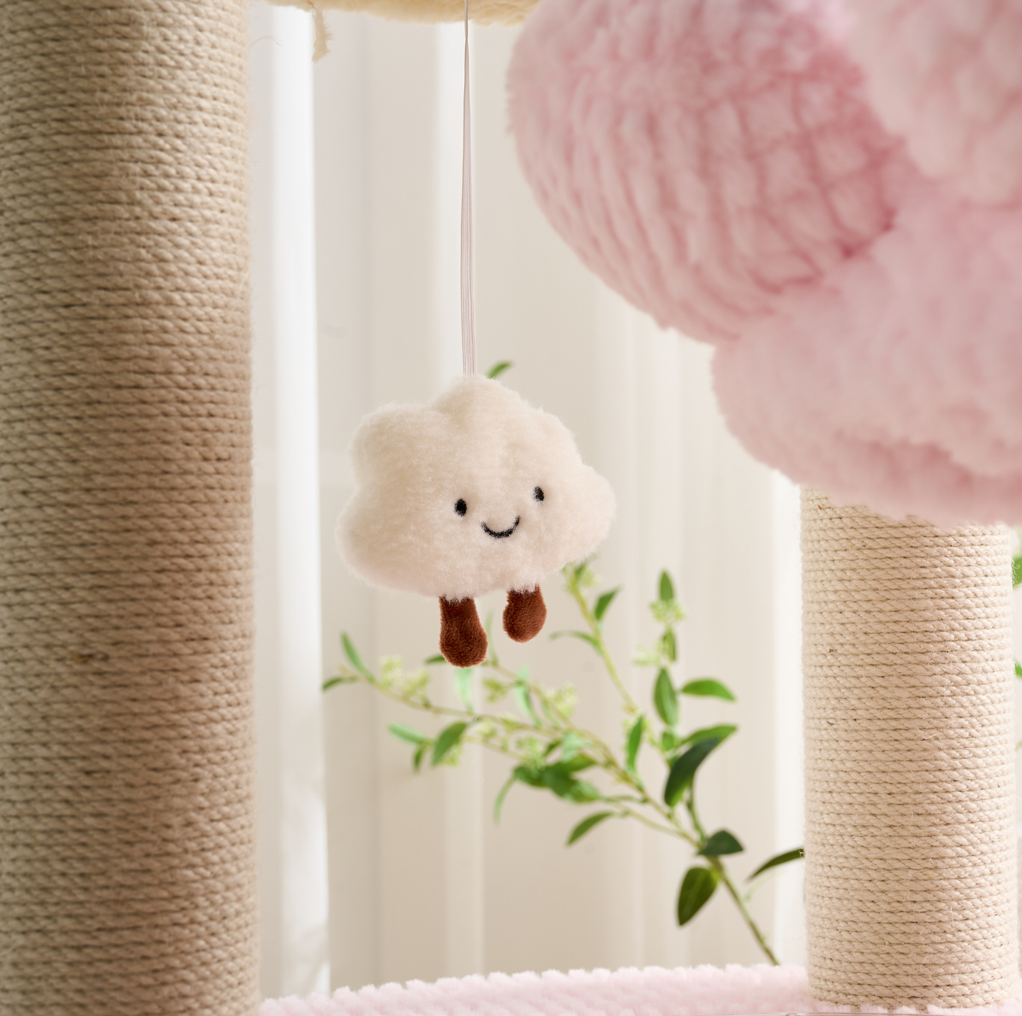 Blush Bloom Multi-Platform Cat Tree