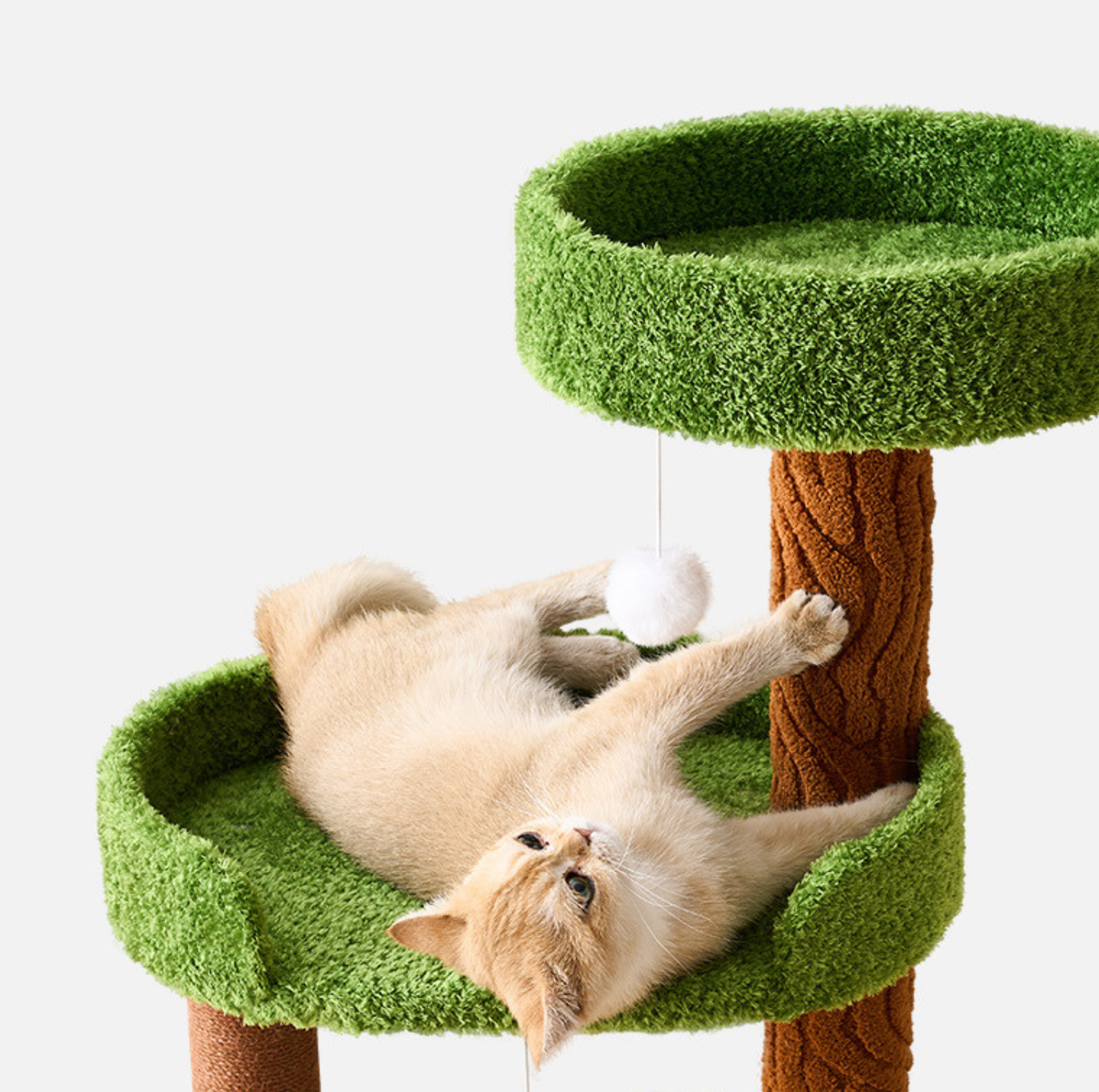 Jungle-Style 3-Level Small Cat Tree