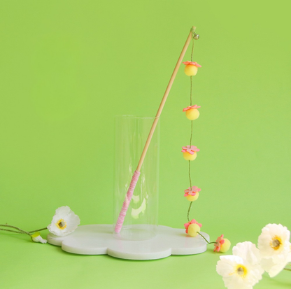 Fruit Garland Interactive Cat Teaser Wand