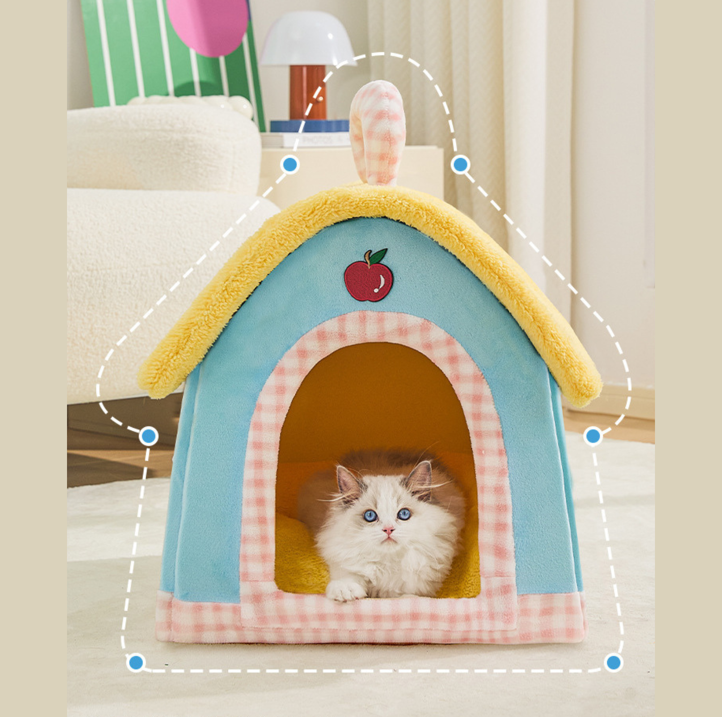 Cottage-Style Soft Pet House