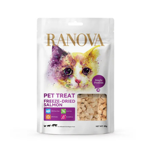 Ranova Freeze-Dried Salmon Cat Treats 50g