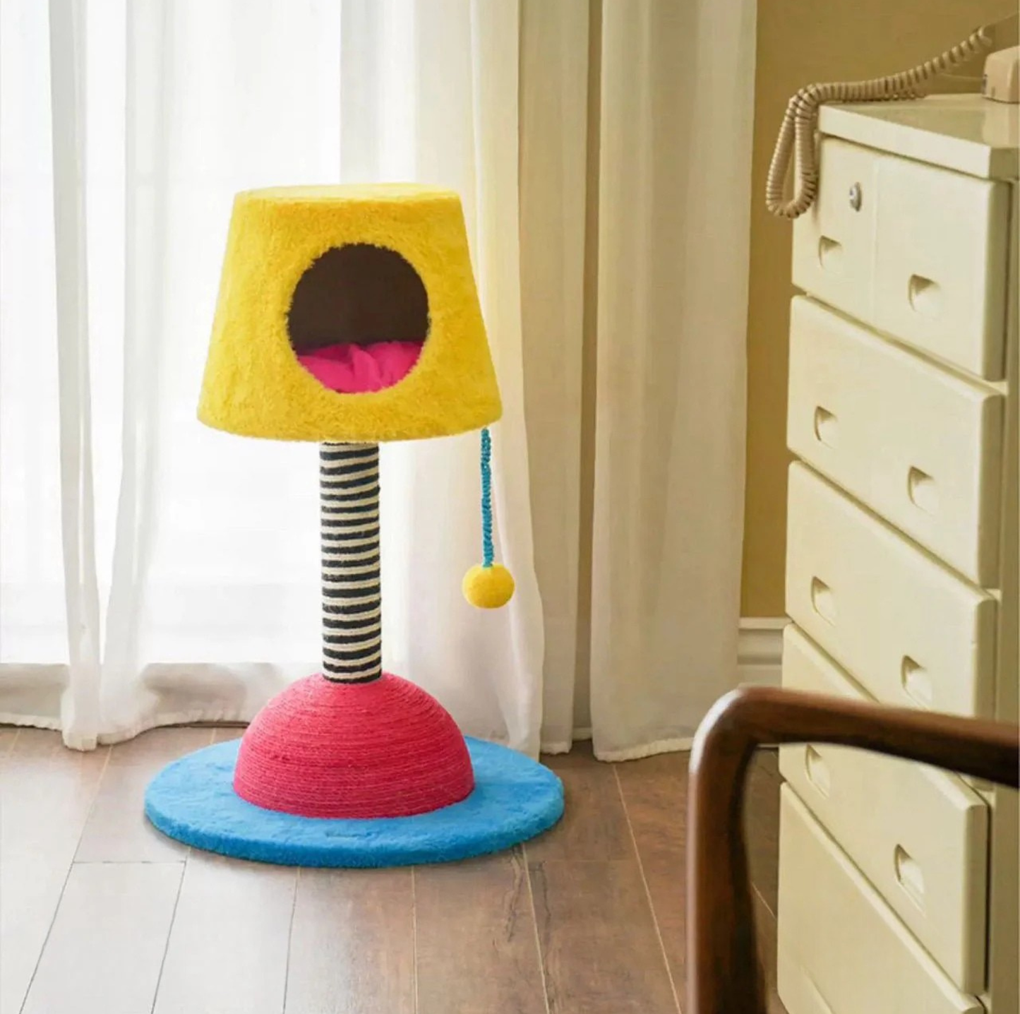 ZeZe “Lamp Dream” Mini Cat Tower