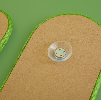 VETRESKA® Oasis Cactus Hand-Made Cat Scratching Pad – Wall-Mount with Suction Cup