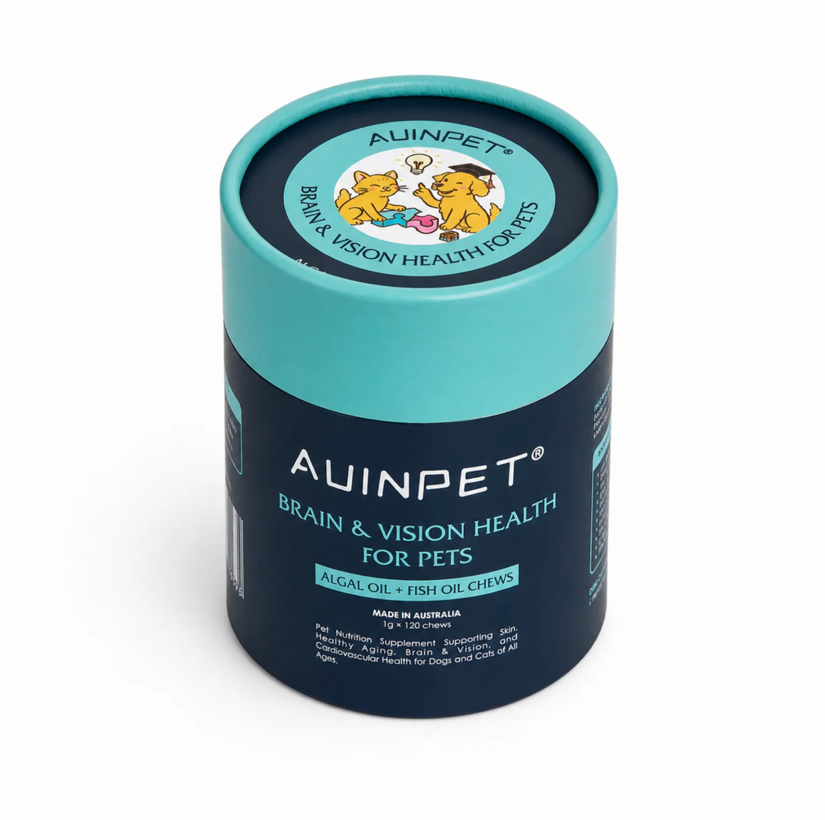 AUINPET BRAIN + EYE SUPPORT DHA Chews For Pets