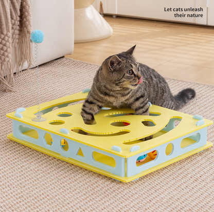 Cat Digging Maze Interactive Toy