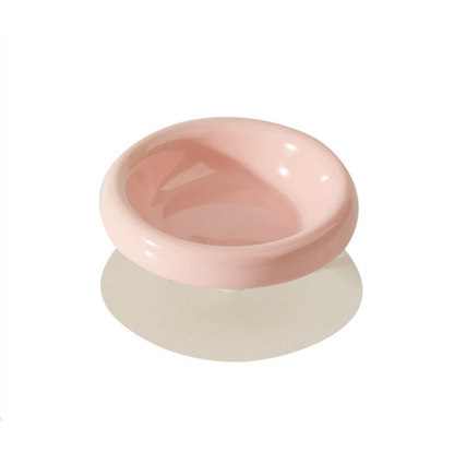 Aura Ceramic Pet Bowl with Metal Stand