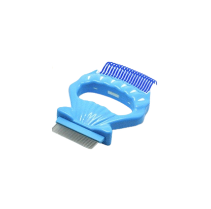 Shell 2-in-1 Detangling and Finishing Comb for Cats, Dogs & Rabbits