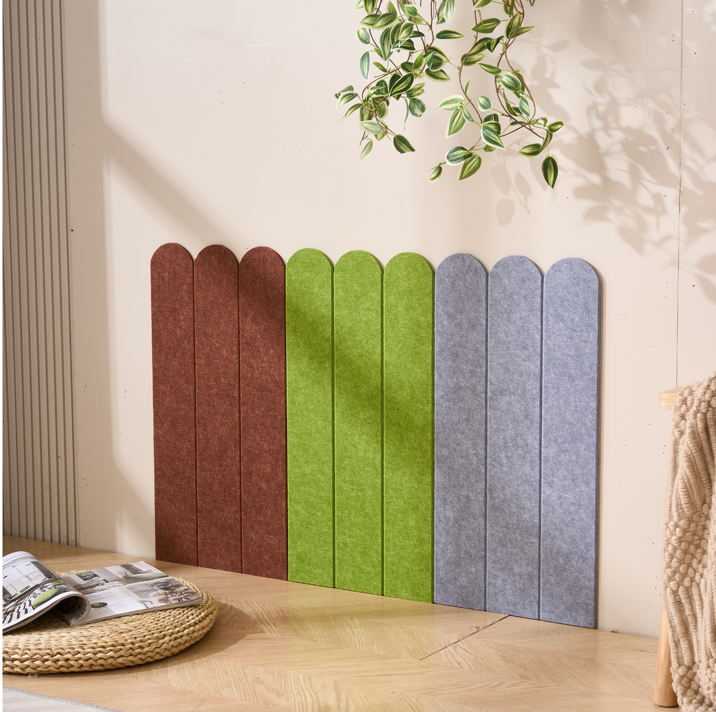 Durable Felt Wall-Mounted Cat Scratch Mat