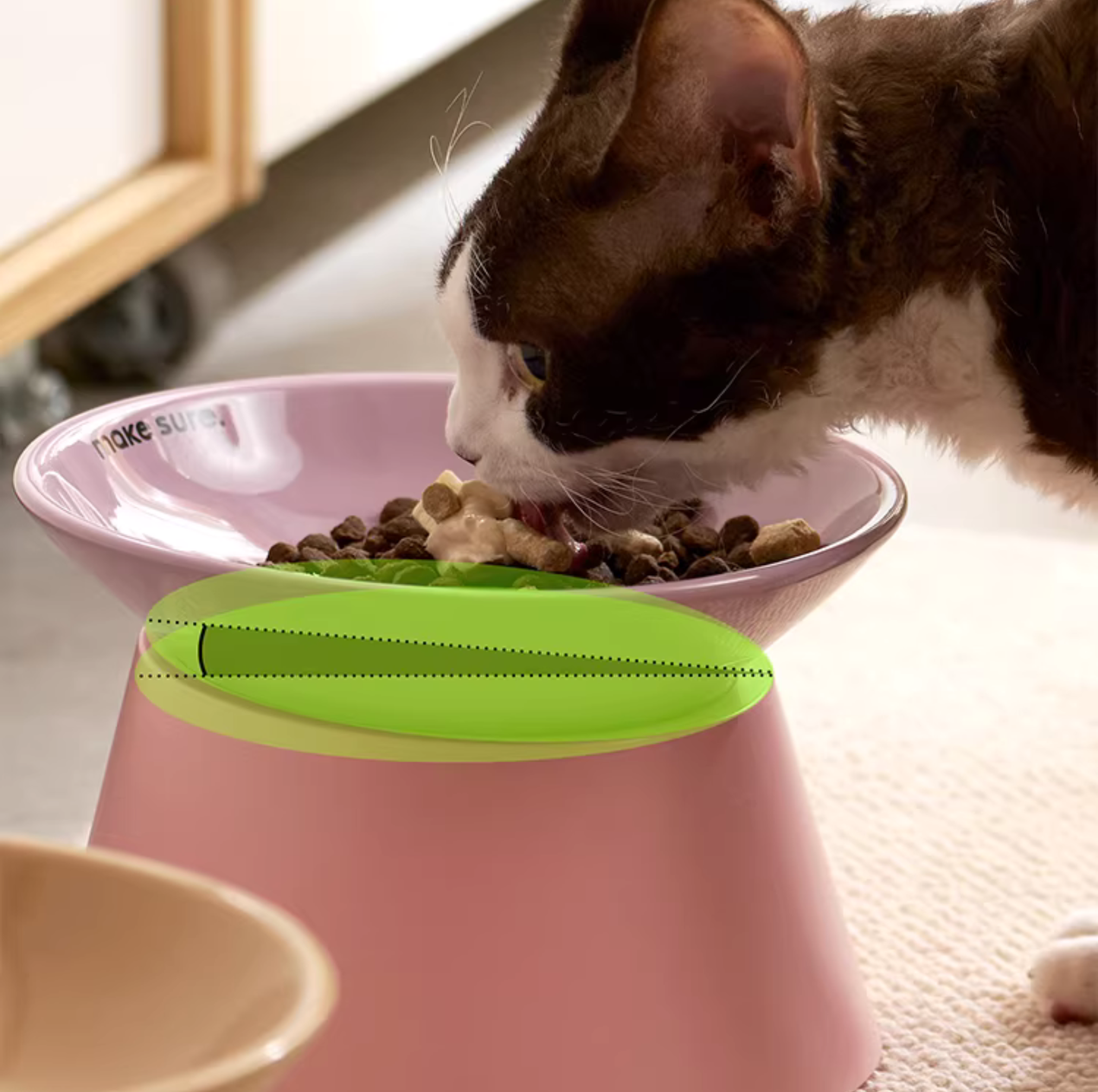Makesure Tawa Elevated Ceramic Pet Bowl