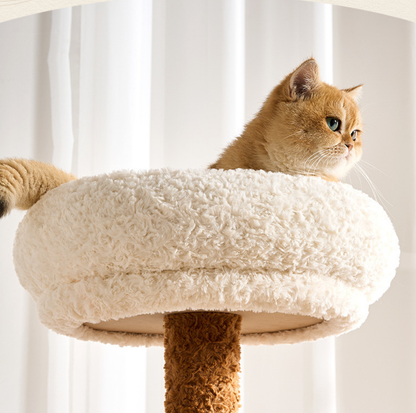 Natural Bloom Multi-Platform Cat Tree