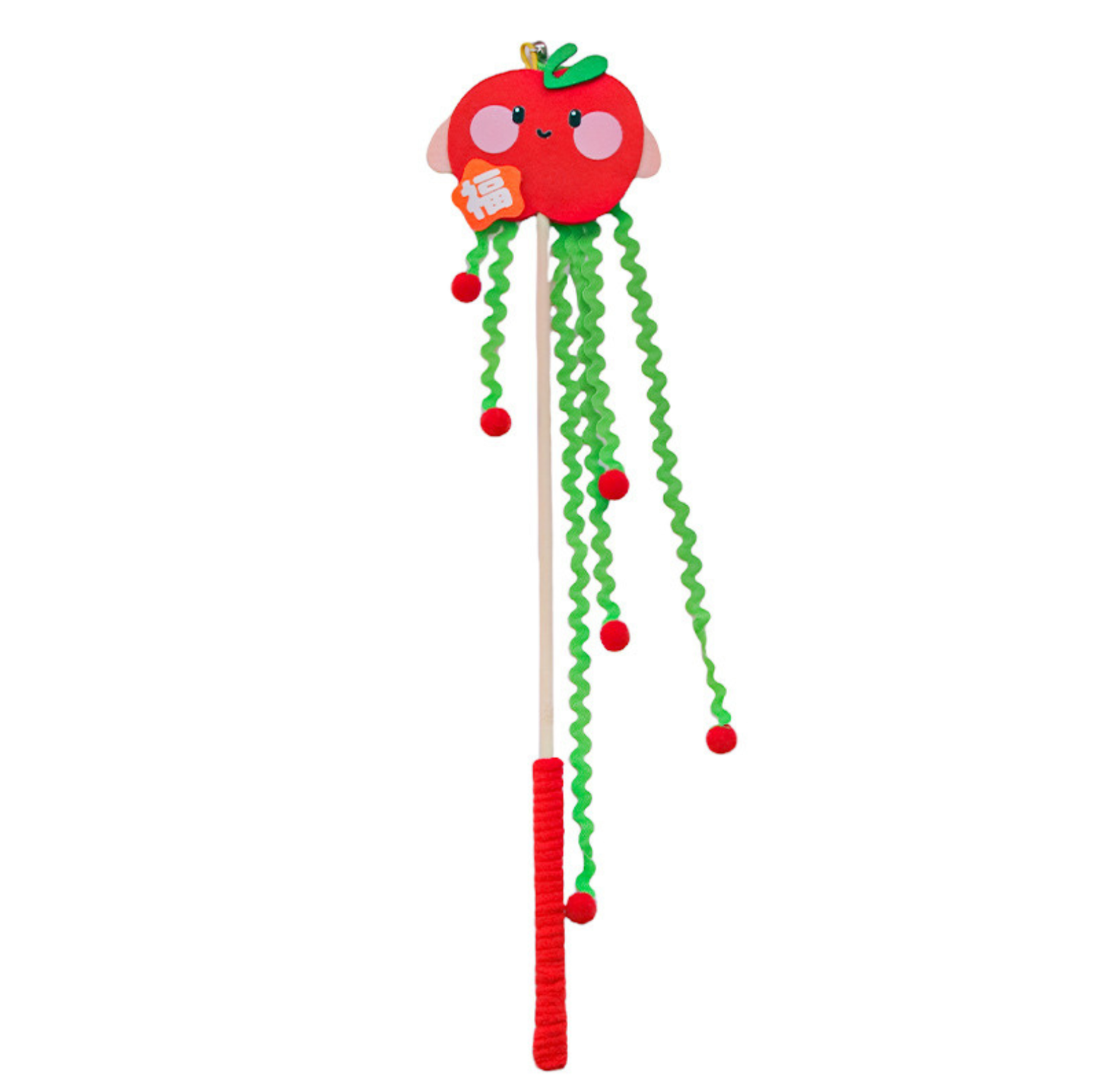 Lucky Fruit Interactive Cat Wand (Apple / Orange)