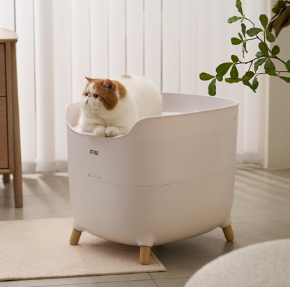 MakeSure Mochi Top-Entry Cat Litter Box 100L