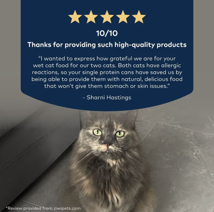 ZIWI Beef All Lifestages Wet Cat Food Cans 85g