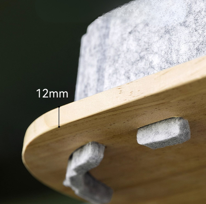 Giraffe-Themed Window/Tile-Mounted Cat Tree with Suction Cups