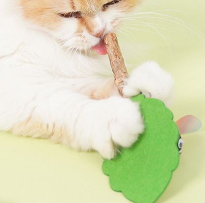Cartoon Insect Silvervine Cat Chew Toy