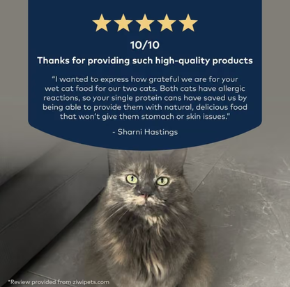 ZIWI Mackerel Recipe All Lifestages Wet Cat Food Can 85g