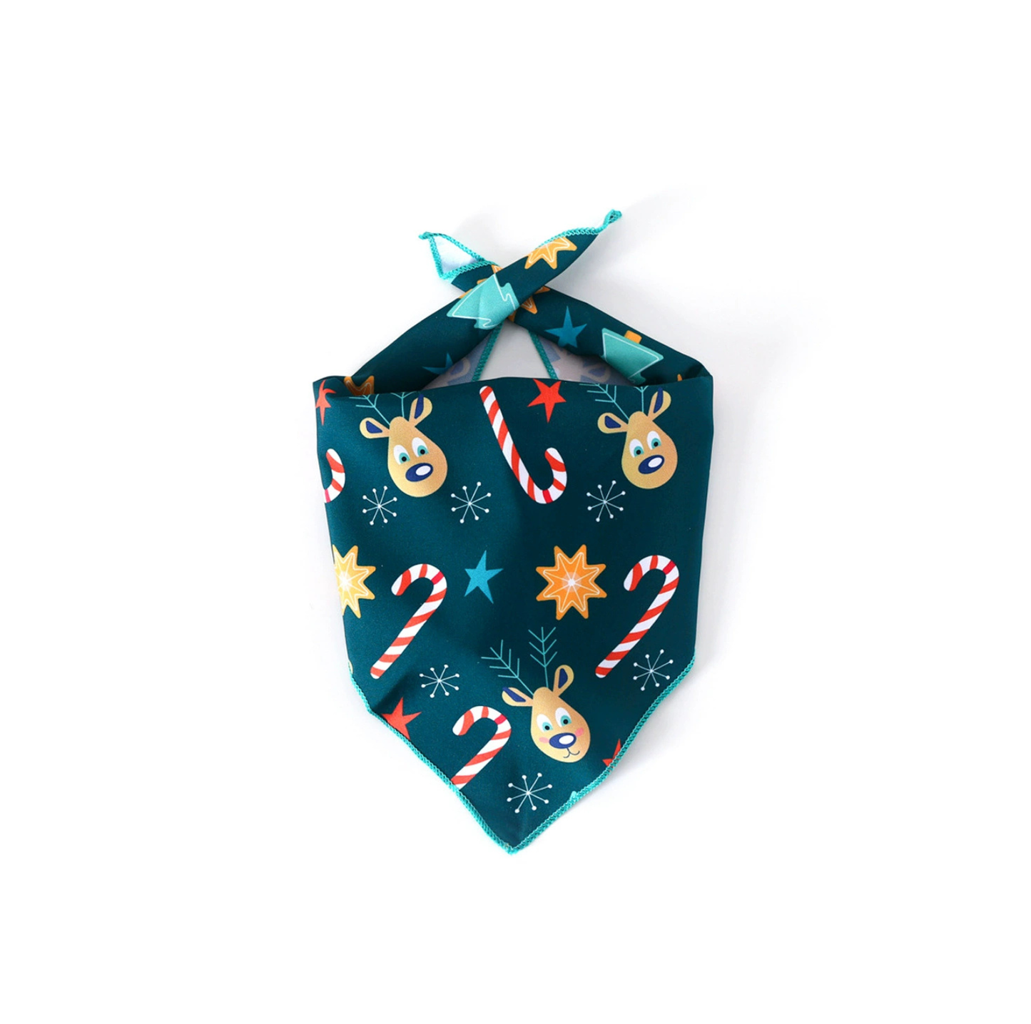 Christmas Pet Bandana and Star Hat Set