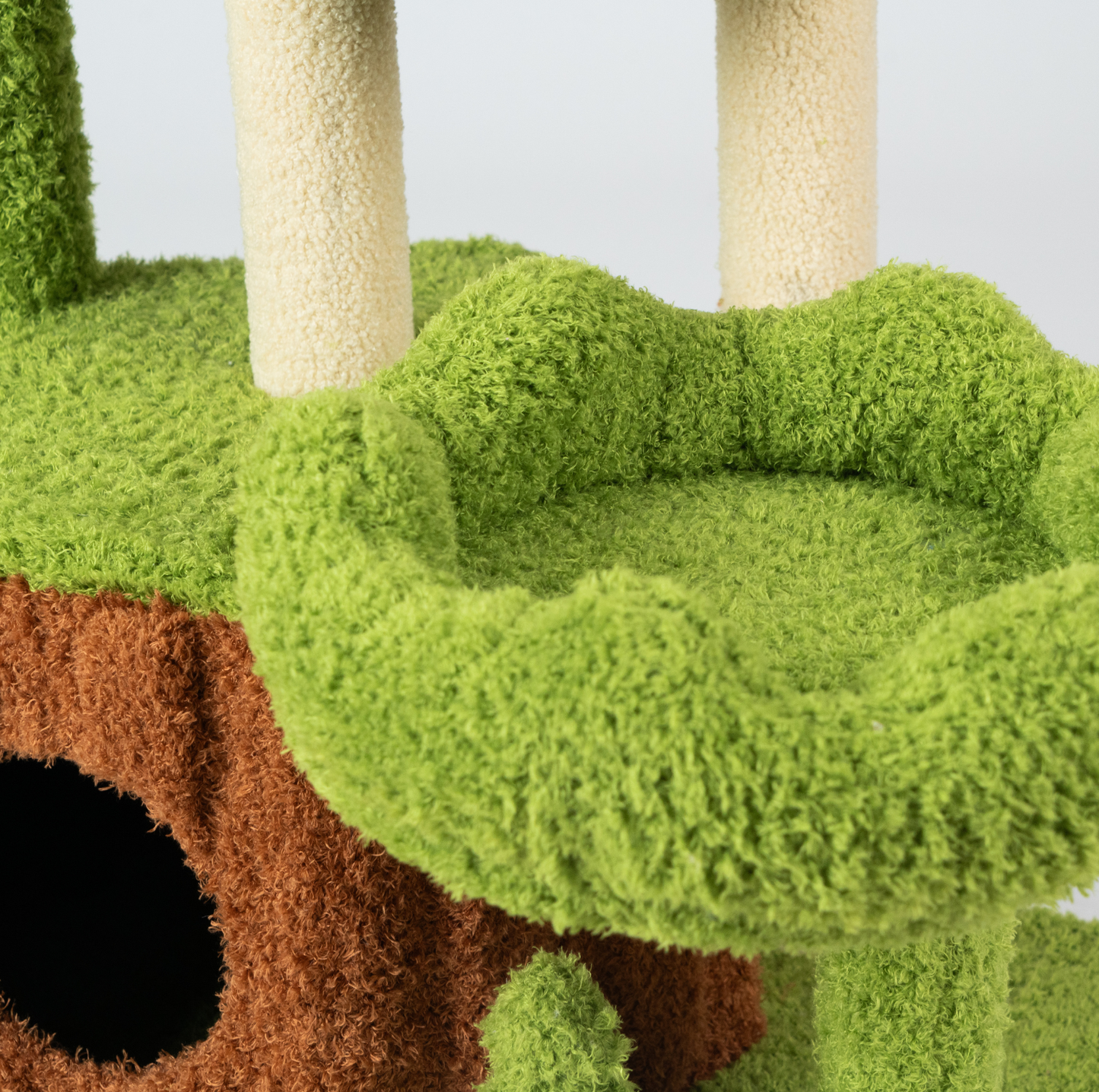 Medium Forest Dream Cat Tree – Multi-Level Plush Tower 103cm (KGR06)