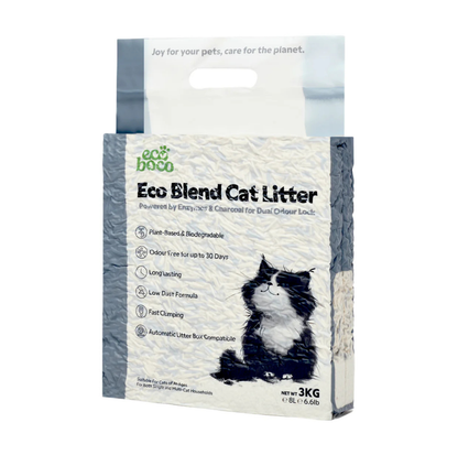 Ecoboco Blend Cat Litter 3kg - Tofu+Tapioca