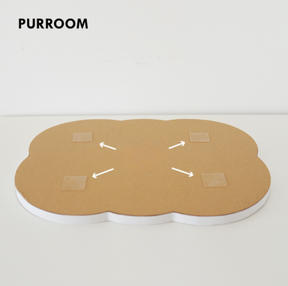 Purroom Little Chicken Series - Wall-Mount Corrugated Cat Scratcher