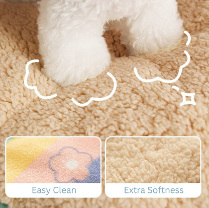 Double-Layer Cake Pet Bed – Deep-Sleep