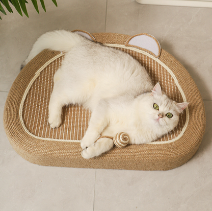 Bear Sisal Cat Scratching Bed
