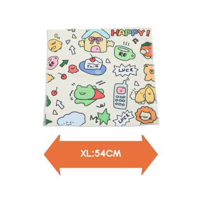 Cartoon Self-Adhering Cat Grooming Wrap