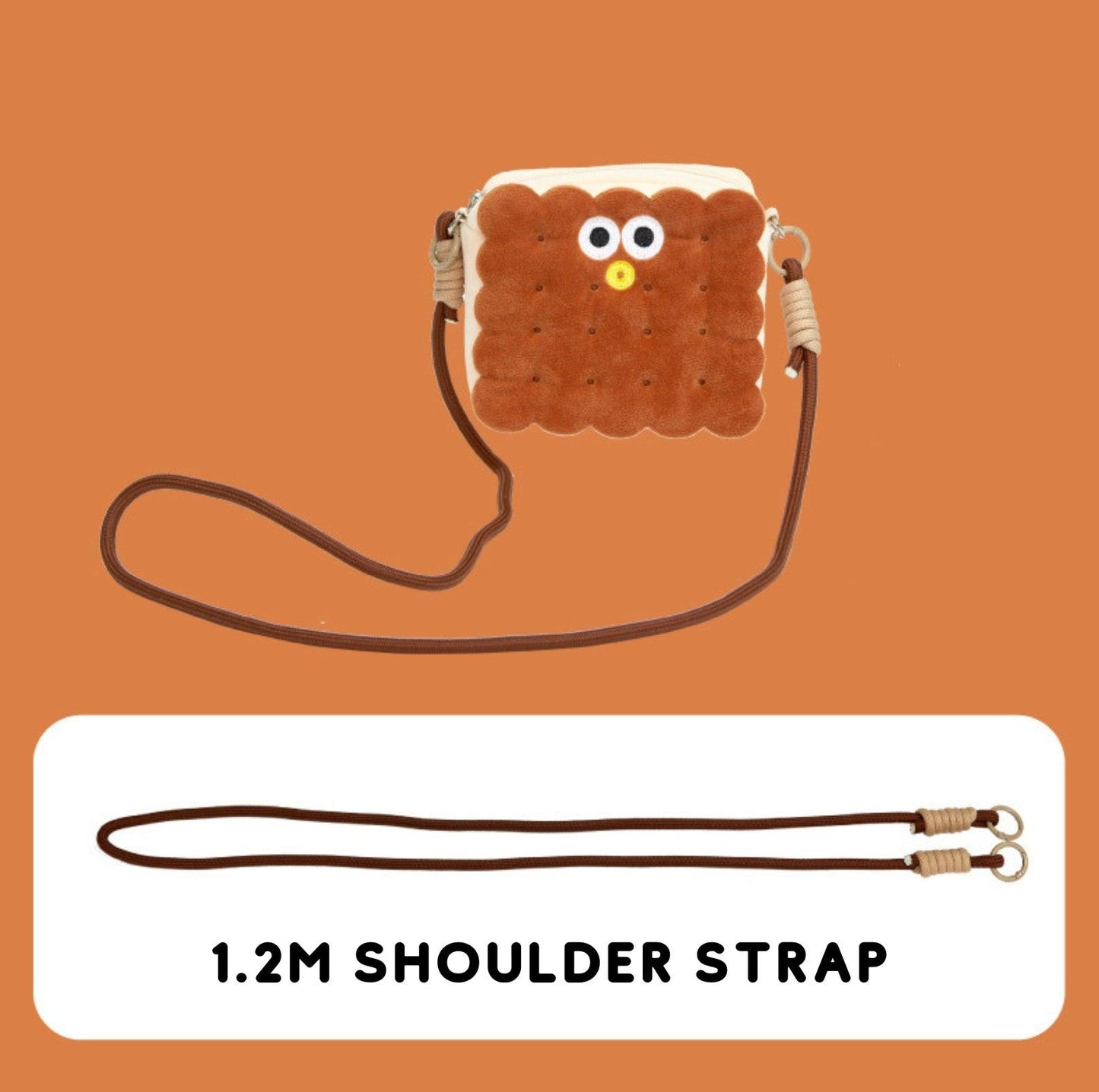 PurLab Biscuit-Shaped Pet and Owner Crossbody Bag-Accessory