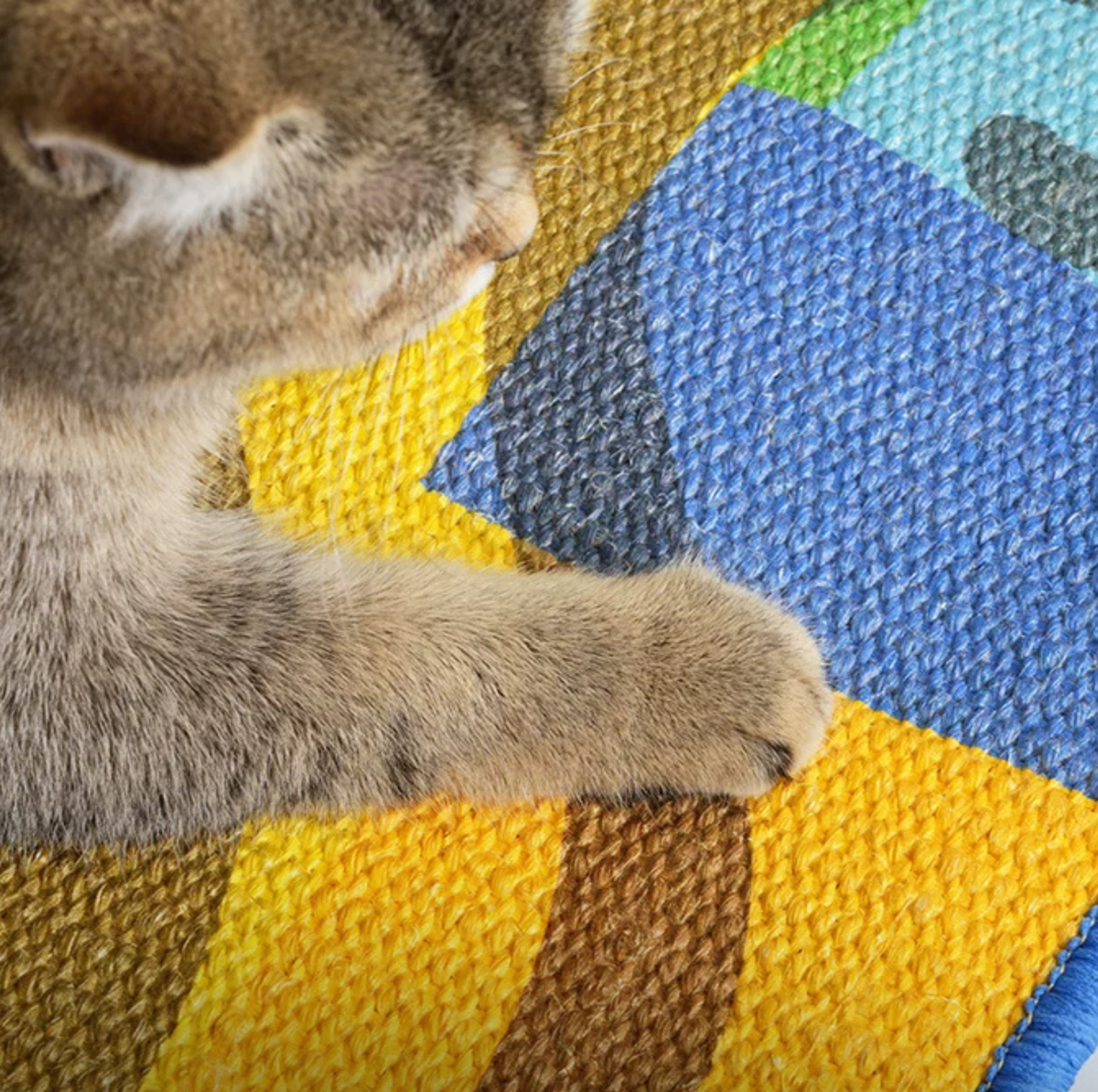 Stick & Scratch Sisal Cat Scratching Mat