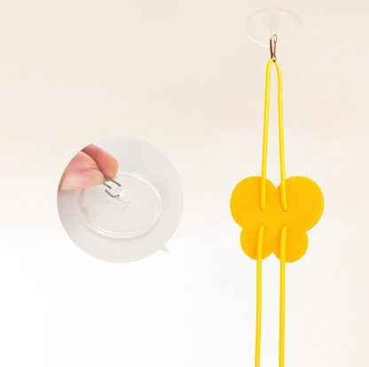 Crocodile & Giraffe Silvervine Hanging Cat Toy with Elastic Rope