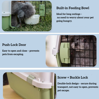 Airline-Ready Pet Travel Carrier