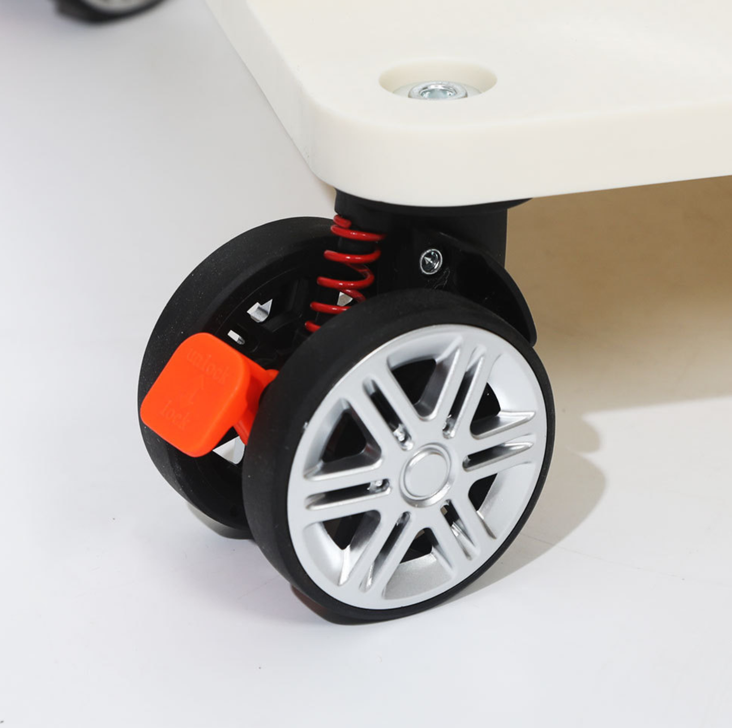 Double-Decker Trolley Pet Carrier Bag with Storage Pockets