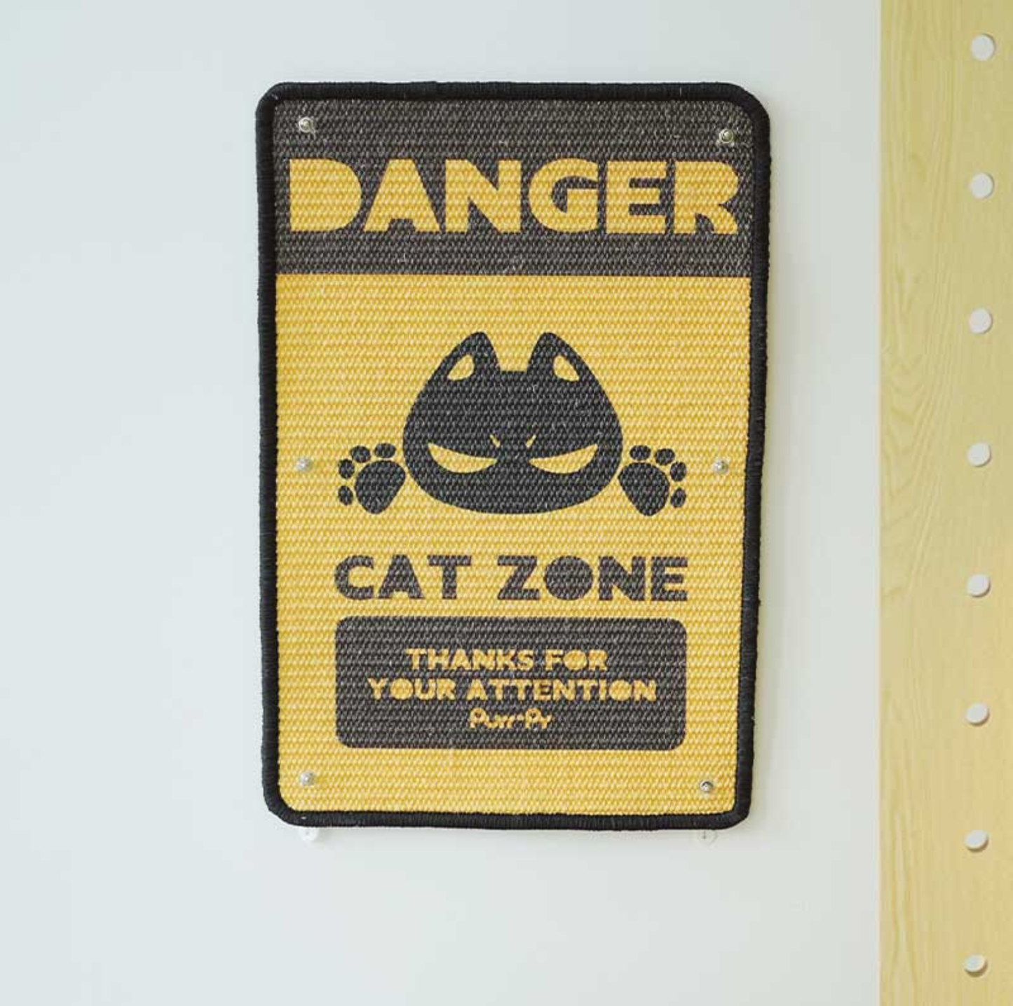 Wall Mounted Sisal Cat Scratching Mat - Bad Cats