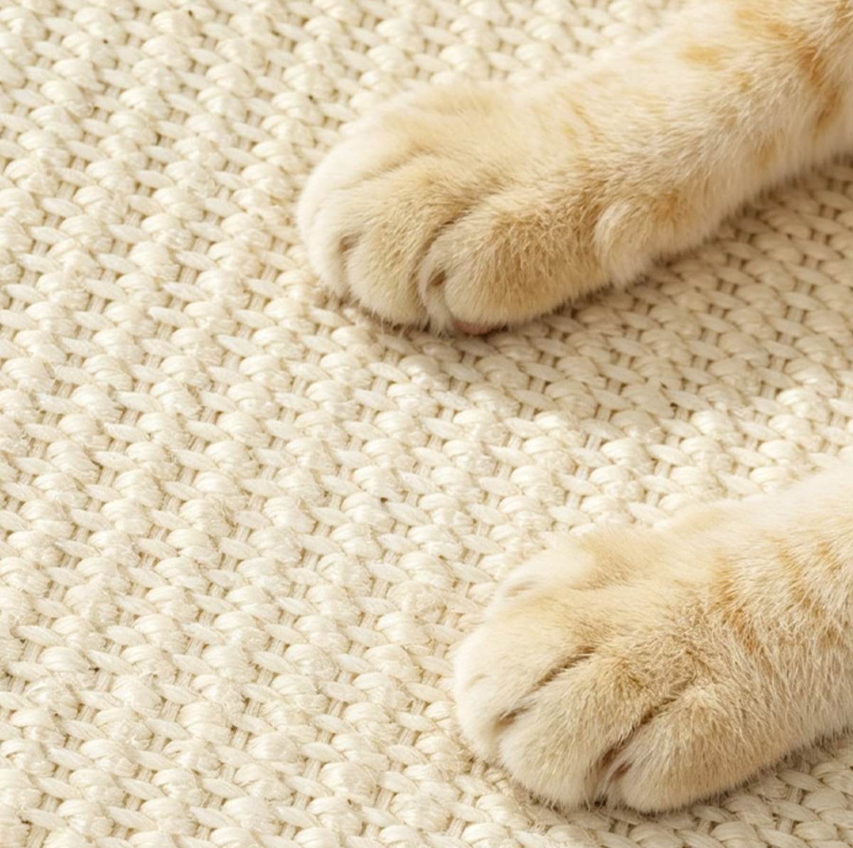 Self-Adhesive Sisal Cat Scratching Mat for Furniture Legs