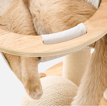 Loft Wooden Multi-Level Cat Tree
