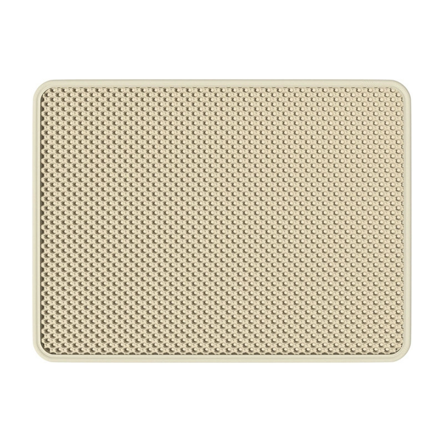 Double-Layer Honeycomb Cat Litter Mat for Trapping Litter