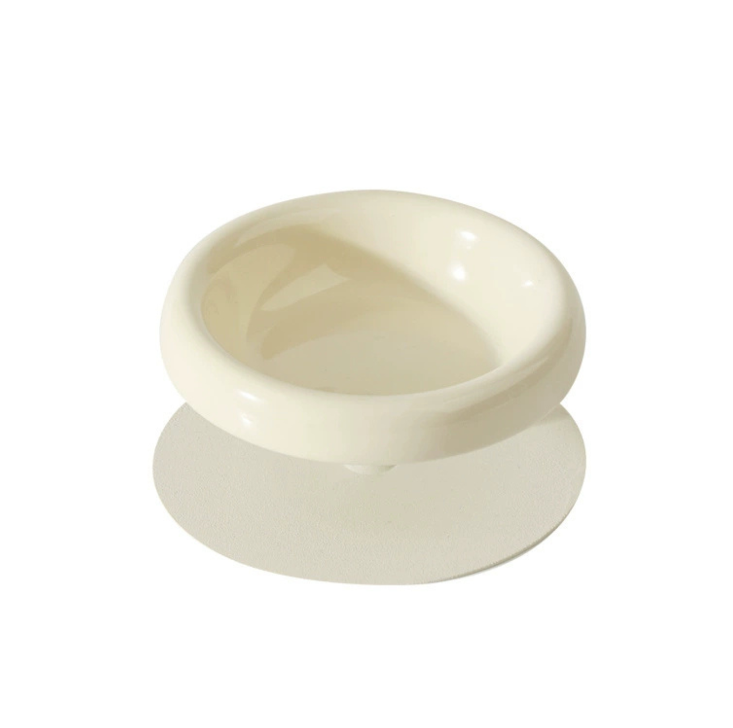 Aura Ceramic Pet Bowl with Metal Stand
