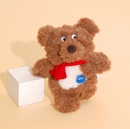 ZeZe Plush Teddy Bear Squeaky Dog Toy