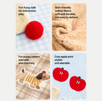 All-Season Double-Sided Pet Blanket