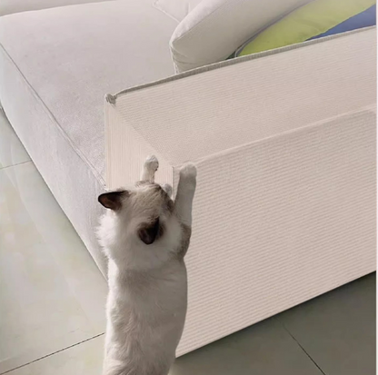 Customisable Felt Cat Scratch Mat – Self-Adhesive & Furniture-Protecting