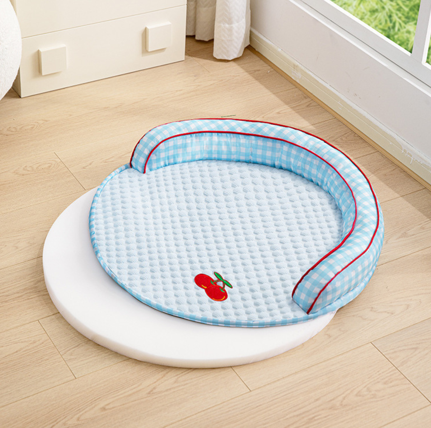 Summer Fruit Round Cool Feeling Pet Bed